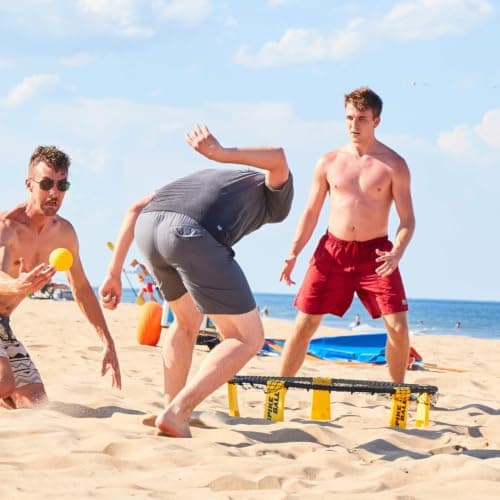 Spikeball Game Set (3 Ball Kit) - Outdoor Indoor Gift for Teens, Family - Yard, Lawn, Beach, Tailgate - Includes Playing Net, 3 Balls, Drawstring Bag, Rule Book — view 5