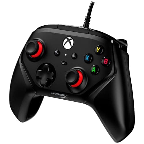 HyperX Clutch Gladiate – Wired Controller for Xbox One, Xbox Series X|S, PC, Officially Licensed by Xbox, Dual Trigger Locks, Programmable Buttons, Dual Rumble Motors — view 2