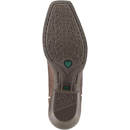 Ariat 100297565.5B Womens Round Up Square Toe Limousine Blk 001 - Black 5.5B — view 2