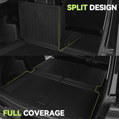 Tongama-Floor Mats for 2023-2026 Kia Sportage Hybrid (Not for Gas), All Weather TPE Floor Liners and Trunk Mat and Backrest Mats Protectors for Kia Sportage Hybrid Interior Waterproof Accessories — view 3