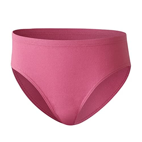 Hanes Ultimate Girls’ Underwear Pack, Organic Cotton Panties for Girls’, Hipster Kids’ Underwear, 8-Pack (Colors May Vary)