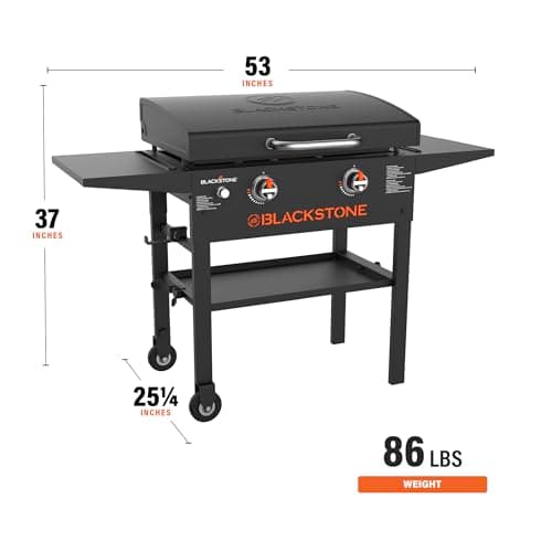 Blackstone 1883 Original 28" Omnivore Griddle with Hood, Black — view 2