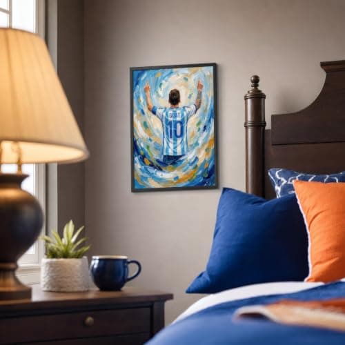 VeroTin 12x16in Lionel Messi Wall Art. Unframed Messi Posters — view 5