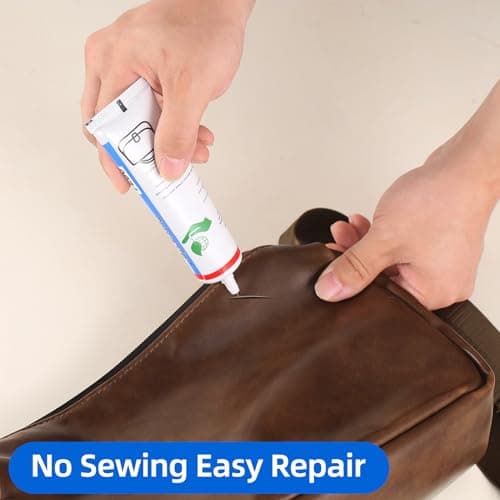 Cerca de Leather Glue,Permanent，Adhesive Clear,Strong, Waterproof，for Sofas, Car Seats, Purses, Professional Leather Repair and bonding, 2 oz. — view 5