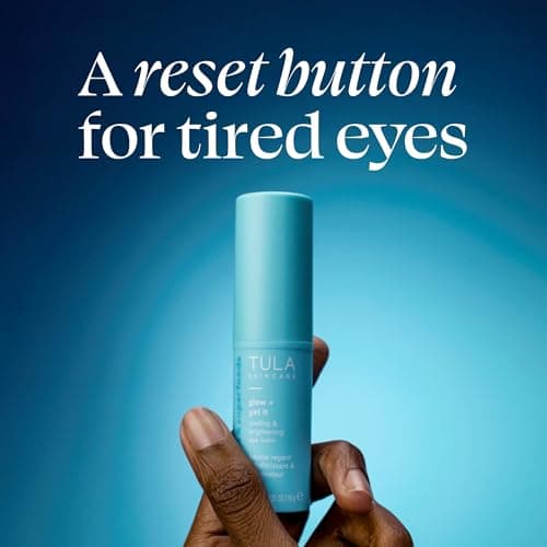 TULA Skin Care Eye Balm Glow & Get It - Dark Circle Treatment, Instantly Hydrate and Brighten Undereye Area, Portable and Perfect to Use On-the-go, 0.35 oz. — view 3