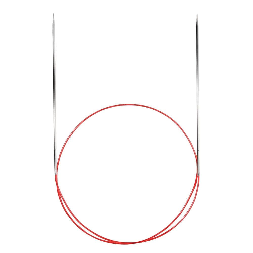 Addi Turbo – Agujas de Tejer Circulares, para Encaje, Metal, White Bronze, 120 cm, 1.75 mm — view 8