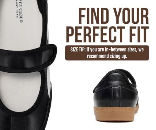 Project Cloud Mary Jane Shoes, Non-Slip Fashion Sneakers for Women (Spring) — view 4