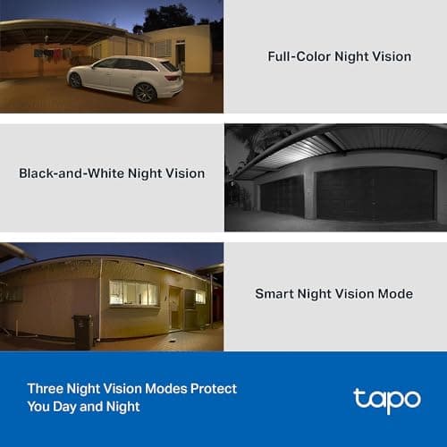 Tapo 2K 3MP QHD Pan/Tilt Outdoor Wired Security Wi-Fi Camera, 360° Visual Coverage, Full-Color Night Vision Up to 98ft, Smart Motion Tracking, Person Detection,Physical Privacy Mode(Tapo C510W) — view 3