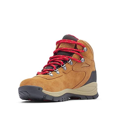 Columbia Women's Newton Ridge Plus Waterproof Amped, Elk/Mountain Red, 9 — view 2