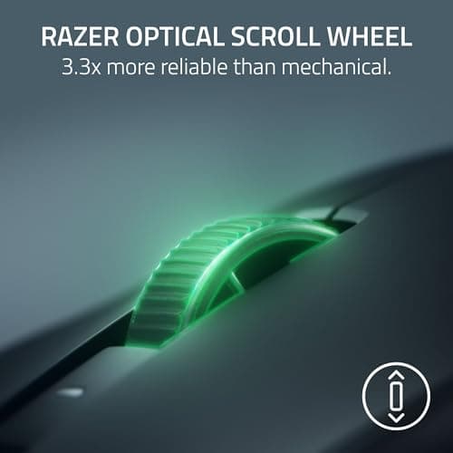 Razer Viper V4 Pro Wireless Esports Gaming Mouse – 49g Ultra Lightweight, Fast & Precise, 50K DPI Optical Sensor, 8K Polling, Gen-4 Optical Switches, Scroll Wheel, USB-C Charging, for PC & Mac – Black — view 5