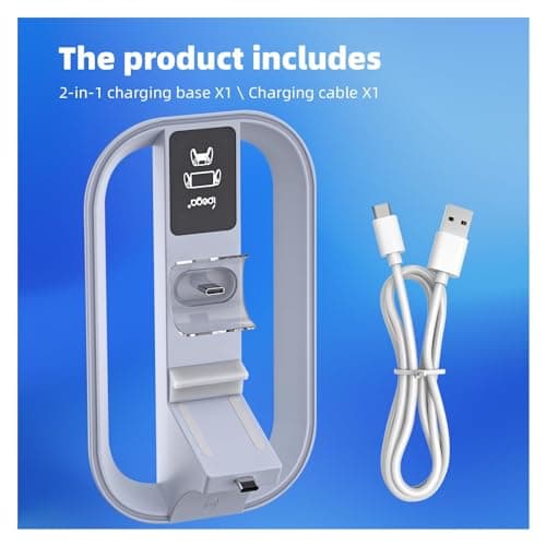 PlayStation Portal Charger Dock, PS5 Controller Station with 14 RGB Modes — view 8