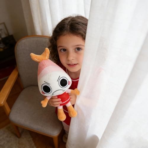 Dandy's World Plush, Dandy's World Plushies Shrimpo, Adorable Collectible Plush Toy Gift for Fans, Huggable Stuffed Doll for Room Decor, Birthday Party Supplies — view 4