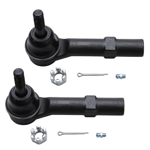 Detroit Axle - Front Tie Rods for 2007-2013 Chevy Silverado 1500 GMC Sierra 1500 Avalanche 2007-2014 Yukon Tahoe Suburban 1500 Cadillac Escalade, 2 Outer Tie Rod Ends Replacement