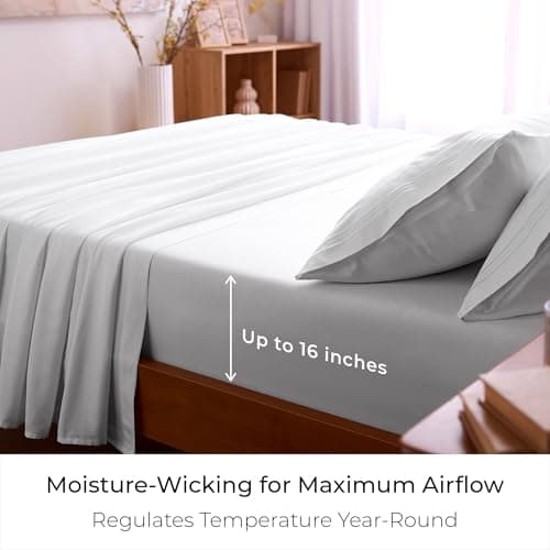 Mellanni King Sheets Set - 4 PC Iconic Collection Bedding — view 3