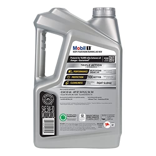 Mobil 1 120764 Synthetic Motor Oil 5W-30, 5 Quart