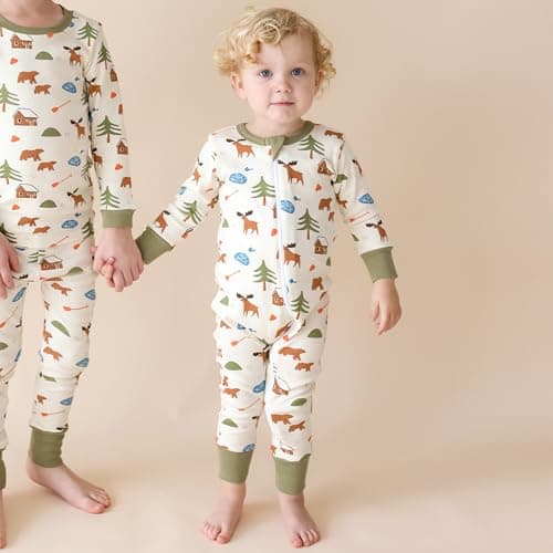 Parade Organic Signature Print '2-Way' Zip Romper - Long Sleeve Oh Canada 6-12M with mitts