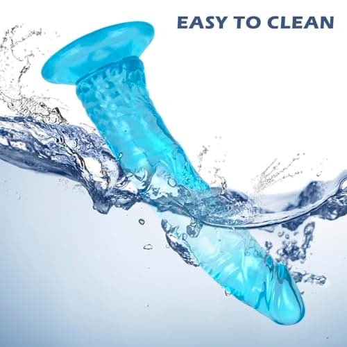 11'' Huge Realistic Dildo with Lifelike Texture,Big G spot Anal Dildos with Strong Suction Cup for Hands-Free Play, Giant Blue Dildo Soft and Firm Poke Suitable for Women/Men/Couples — view 3