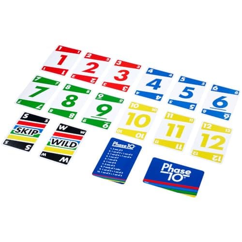 Mattel Games Phase 10 Card Game for Families, Adults and Kids, Challenging & Exciting Rummy-Style Play — view 5
