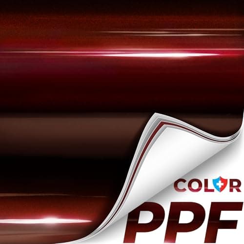 ColorFusion PPF by VViViD, Gloss Demon Dry Apply PPF Vinyl Car Wrap Roll 1ft x 5ft — view 8