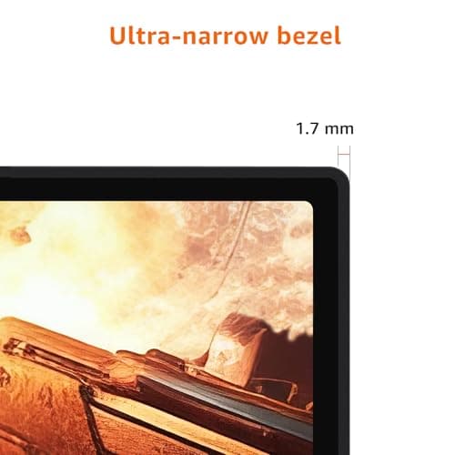 Amazon Basics 27 inch Gaming Monitor, FHD 1080P, 165Hz, VESA Compatible, Adaptive sync, 1ms Response, Black — view 5