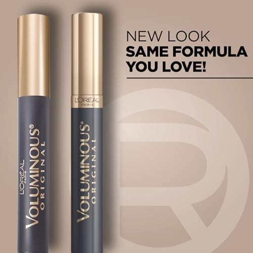 L'Oreal Paris Voluminous Original Mascara, Lash Volumizing and Separating Mascara, Non-Clumping Formula for Soft and Smooth Lashes, Blackest Black 8.5ml — view 5