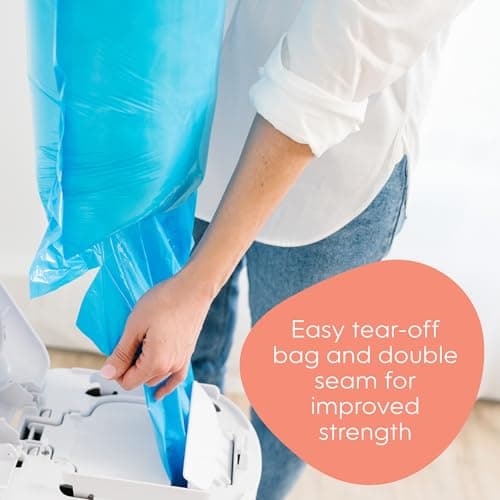 Diaper Genie Easy Roll Refill | 18 Clean Laundry Scent Bags | 65% PCR Film | Fits Platinum, Signature & Deluxe — view 4