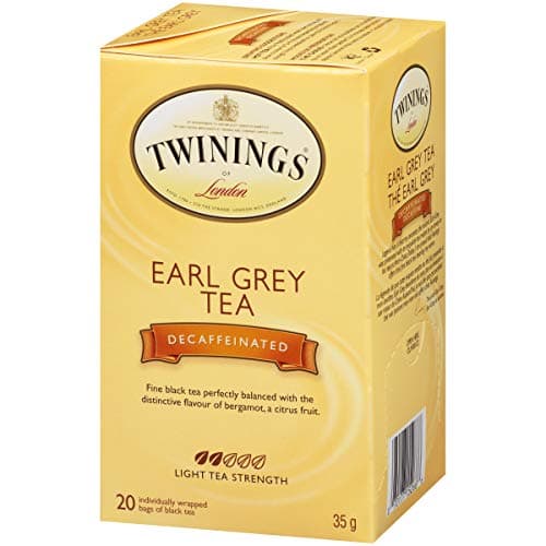 Twinings Decaf Earl Grey Individually Wrapped Teabags, Naturally Caffeine-Free, Black Tea Enhanced with Bergamot Citrus, 20 Count (Pack of 6), Enjoy Hot or Iced — view 5