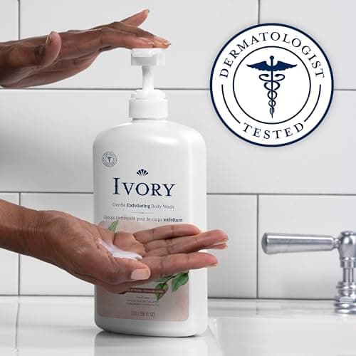 Ivory Gentle Exfoliating Body Wash, Notes of Jojoba Scent, 1.03 L — view 4