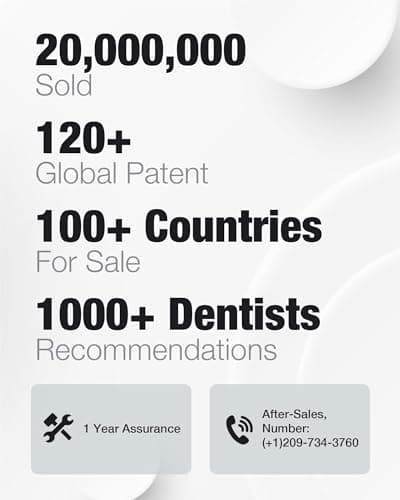 7AM2M Sonic Electric Toothbrush with 6 Brush Heads for Adults&Kids, One Charge for 120 Days, Wireless Fast Charge, 5 Modes, 40000VPM Powered Toothbrush, 2 Minutes Built in Smart Timer (Black) — view 7
