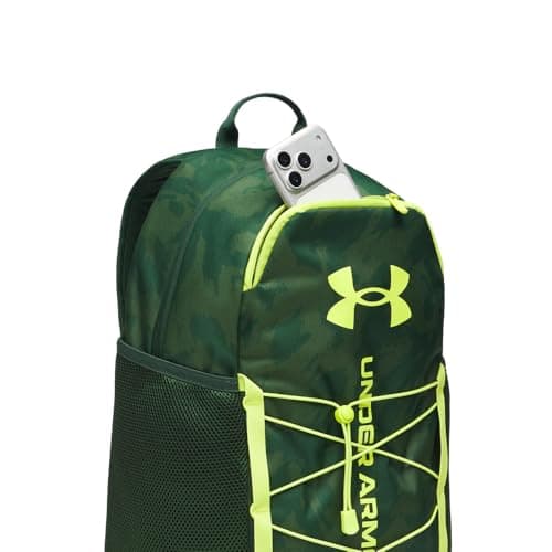 Under Armour Unisex Hustle Sport 6.0 Backpack, (301) Forest Green/Forest Green/Green Citrine, One Size Fits Most — view 2