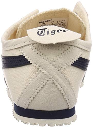 Asics Men's Mexico 66 Slip-On Gymnastics Shoe, Beige Bleu Nuit, 8 UK — view 2