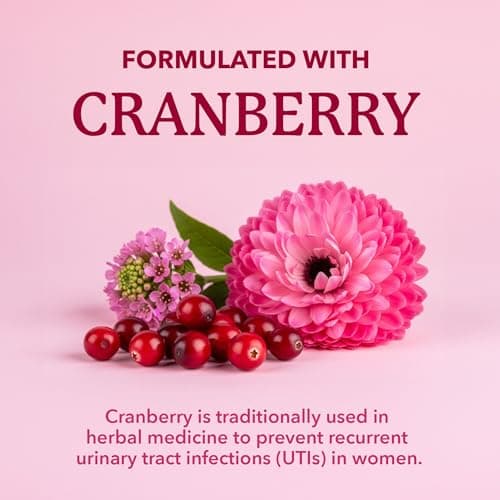 Womens Probiotic with Cranberry | 50 Billion CFU for Gut Health, Bloating Relief & Digestive Support | With Cranberry for Vaginal Health | Gut Health Supplements for Women | Made in Canada | 60 Ct. — view 3