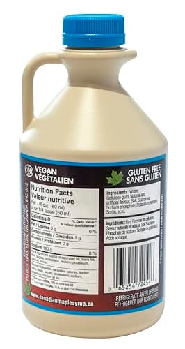Steeves Maples Sugar Free Syrup | Keto Friendly, Diabetic Friendly, 1g Net Carbs, 0 Calories per Serving, (1L, Maple)
