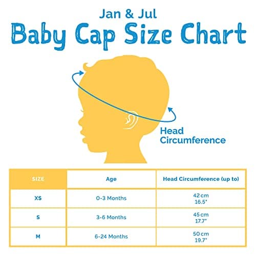 Jan & Jul Cap for Baby Boy Girl, Extra Sun Protection with Neck Flap (Stormy Blue, Size M: 6-24m) — view 4