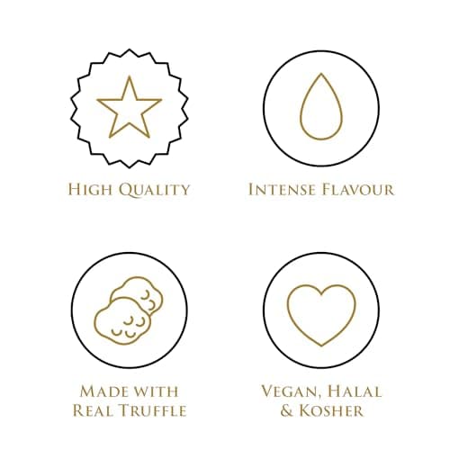 TruffleHunter - Black & White Truffle Oil Set - Extra Virgin Olive Oil for Cooking & Seasoning - 100 ml x 2 — view 3