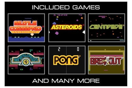 My Arcade Atari Pocket Player Pro: Portable Video Game Console with 100 Games, 2.75" Color Display, Ergonomic Design — view 7
