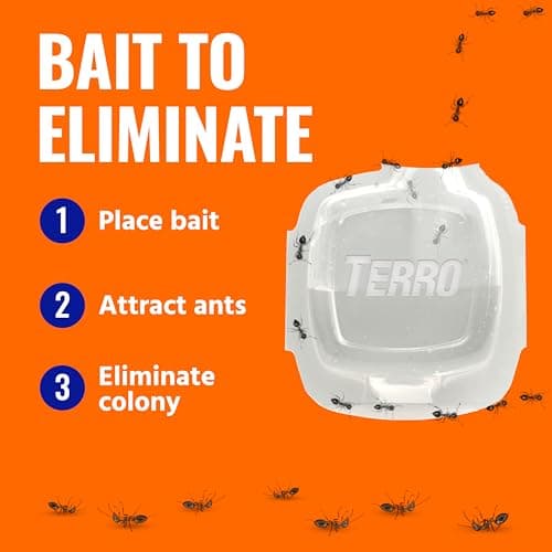 TERRO Multi-Surface Liquid Ant Baits, 4-Pack, Indoor Bait Stations for Home — view 5