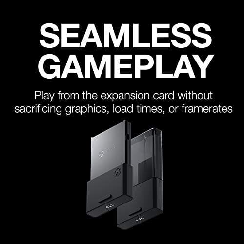 Seagate Storage Expansion Card 2TB Solid State Drive - NVMe SSD for Xbox Series X|S, Quick Resume, Plug & Play, Licensed (STJR2000400) Black — view 4
