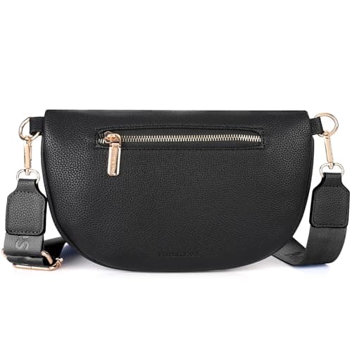 Montana West Crossbody Bags for Women Designer Sling Bag with Adjustable Strap MWC-248BK — view 5
