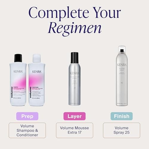Kenra Professional Volume Spray 25 50% | Super Hold Finishing & Styling Hairspray | Flake-free & Fast-drying | Wind & Humidity Resistance | All Hair Types | 10 oz — view 5