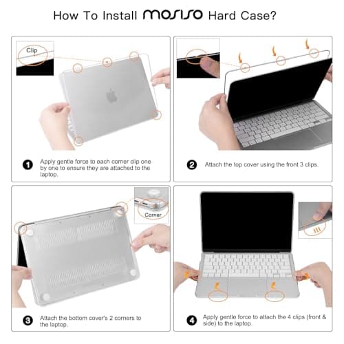 MOSISO Compatible with MacBook Neo Case 13 inch 2026 A3404 A18 Pro Chip — view 6