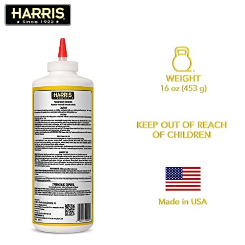 HARRIS Boric Acid Roach and Silverfish Killer Powder w/Lure for Insects (16oz) — view 6