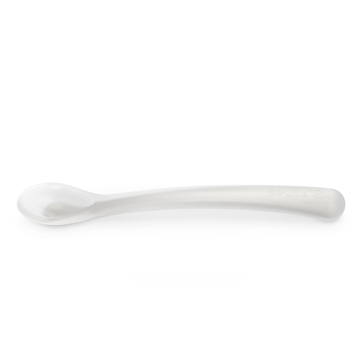 Suavinex, Cuchara de Silicona para Bebés +4 Meses, Cuchara de Aprendizaje, Suave y Blanda, para Encías Sensibles, con Mango Largo, Apta para Lavavajillas, Colour Essence Nude — view 5