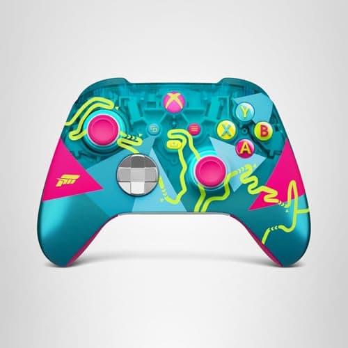 Xbox Wireless Gaming Controller | Forza Horizon 6 Limited Edition | Console, PC, & Cloud Devices | Dynamic Lighting Effects | Wireless, Bluetooth, USB-C Connectivity — view 7