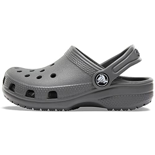 Crocs Unisex-Child Classic Clogs, Slate Grey/Slate Grey, 12 Little Kid — view 3