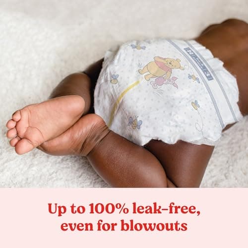 Diapers Size 3 - Huggies Little Snugglers Disposable Baby Diapers, 156ct, One Month Supply, Pack of 6 — view 5