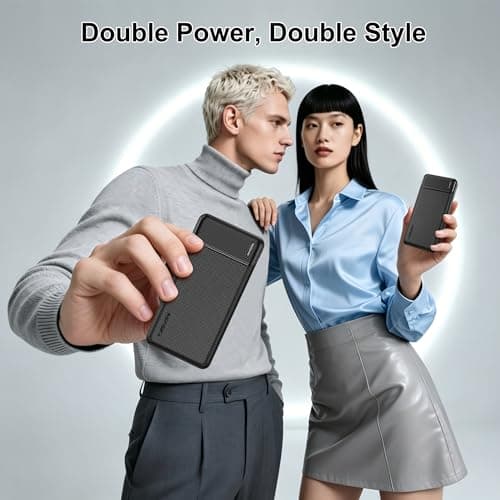 AsperX 10000mAh USB C Output Portable Charger Power Bank Fast Charging, Portable Battery Bank External Battery Pack for iPhone, Samsung, Google LG and Heated Vest — view 2