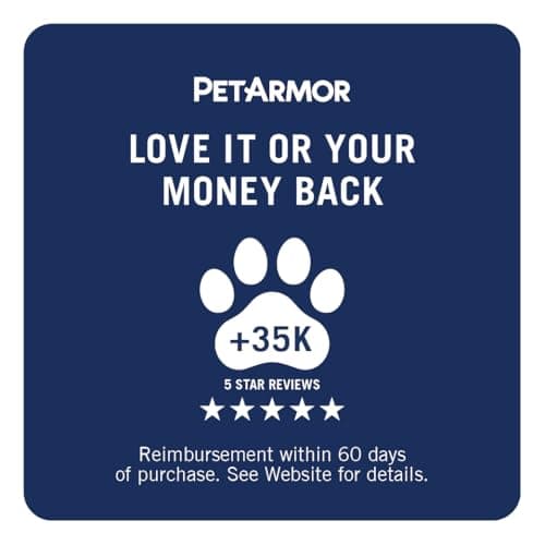 PetArmor Plus Flea and Tick Prevention for Dogs, Small Dog Flea and Tick Treatment, 3 Doses, Waterproof Topical, Fast Acting (5-22 lbs) — view 6