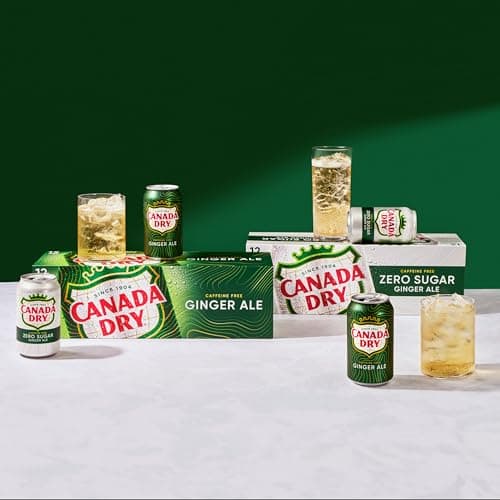 Canada Dry Ginger Ale Soda, 12 fl oz cans, 12 pack — view 5