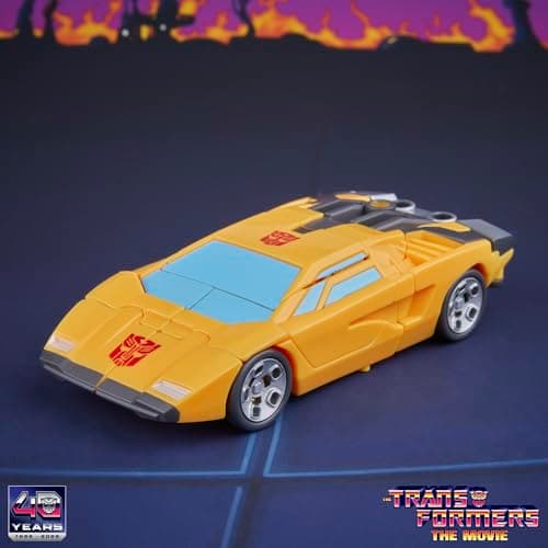 Transformers Studio Series The Transformers: The Movie Sunstreaker Deluxe Class 4.5-Inch Converting Action Figure, Robot Toys for Ages 8+ — view 3